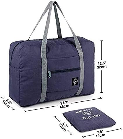 2 Pack Foldable Travel Bag Waterproof Travel Duffel Bag