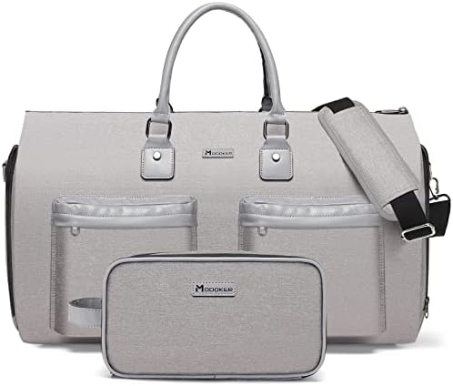 Garment Bags for Travel, 45L Carry on Convertible Garment Duffle bag