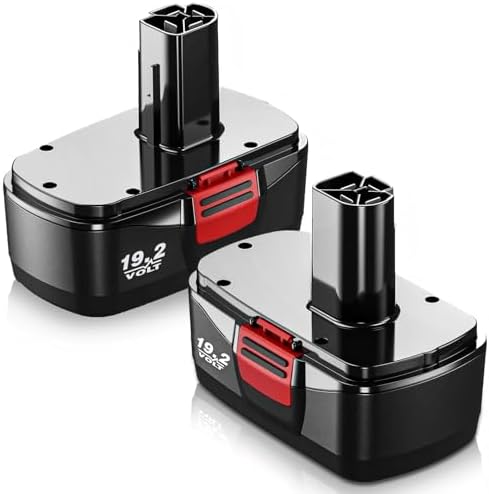 2Pack Upgraded 4500mAh Replacement for Craftsman 19.2V Battery | Compatible with Craftsman 19.2 Volt Battery DieHard C3 130279005 130279003
