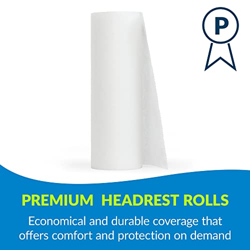 TIDI 508 Avalon Single-Use Chiropractic Headrest Paper Roll, White