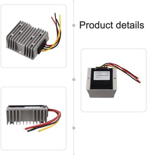 DC 6V 5-11V to 12V 10A Step Up Converter, for Automotive Marine RV Golf Cart LED System