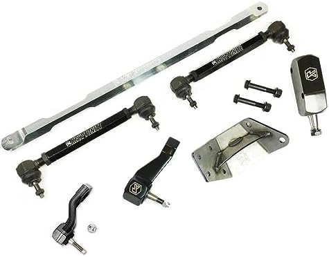 Kryptonite Ultimate Black Truck Front End Assembly, Compatible with 2001-2010 Chevy/GMC 2500HD 3500HD, Combination Lock, Modern Style