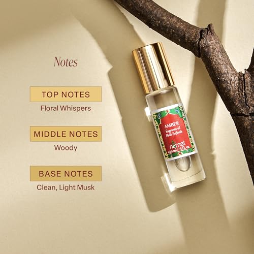 Nemat Amber Eau de Parfum Spray, 50 ml | Eau de Parfum, Long Lasting, Fine Mist Spray, Unisex, 50 ml Bottle