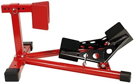 Motorcycle Wheel Chock Locking & Adjusting Stand fits 16" - 21" Tire
