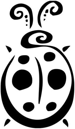 Ladybug Vinyl Decal Window Sticker Graphic Auto Wall Car Laptop Cell Phone, Die cut vinyl decal for windows, cars, trucks, tool boxes