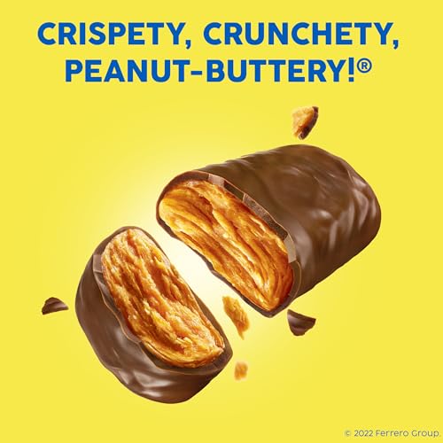 Butterfinger Fun Size Candy Bars, Crispety Crunchety Peanut-Buttery, Individually Wrapped, 6 bags, 10.2 oz each | 6 Pack