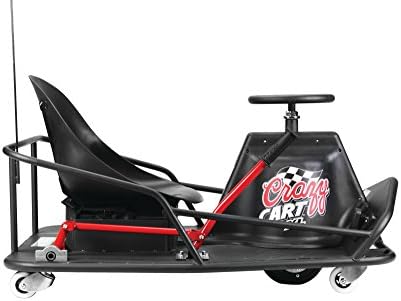 Razor Crazy Cart XL for Adults Ages 16+ - 36V Electric Drifting Go Kart - Variable Speed, Up to 14 mph, Drift Bar for Controlled Drifts