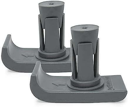 Deluxe KIT: Universal 3" Walker Wheels with Free Flexfit Walker Ski Glides