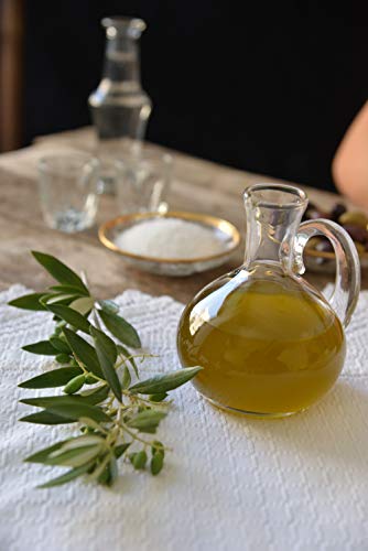 Ancient Foods EDAFOS Extra Virgin Olive Oil Cold Pressed – Fresh, Cold Pressed olive oil from Greece, PDO Crete – 16.9oz (500ML)