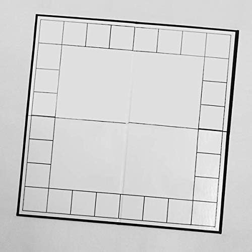 Make Your Own Board Game Kits (Bundle of 4) with 18"x18" Quad Fold Board with Printed Frame