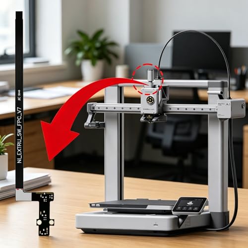 1 Pack 3D Printer Accessories for Bambu Lab A1 Mini / A1 Feed Hall Board, Filament Sensor Replacement Kit