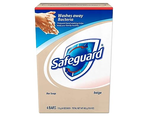 Antibacterial Bath Bar Soap (1 Pack of 4 bars)