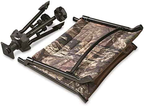 360 Degree Swivel Camo Hunting Blind Chair, Folding, Lightweight, Portable, Padded Cushion Hunting Seat 300 lbs Capacity, Hunt Gear and Equipment