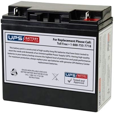 UPSBatteryCenter 12V 18Ah NB Compatible Replacement Battery for The Generac XG10000E Generator