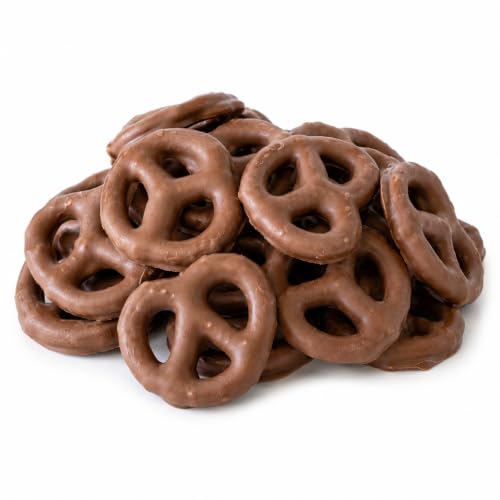 Chocolate Pretzels, 2 PACK - Vegan, Dairy & Nut Free, Allergy Friendly