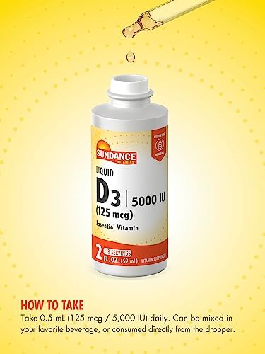 Sundance Vitamin D3 2000 IU | 60 Quick Release Softgels