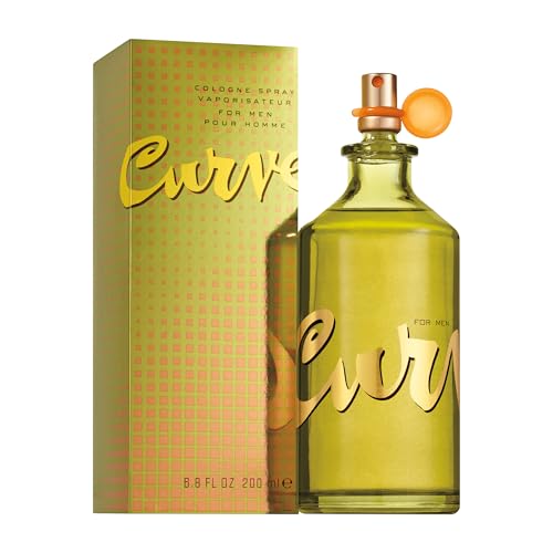 Curve for Men Cologne Spray, Spicy Woody Magnetic Scent for Day or Night, 4.2 fl oz