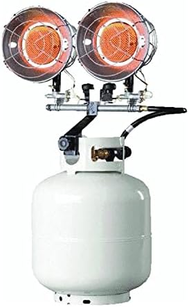 Mr. Heater Original 30,000 BTU Electric Spark Double Tank Top Radiant Propane Heater