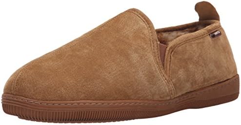 Lamo Men's Romeo Slip-on Shoe, Suede, Chestnut