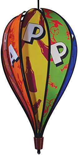 In the Breeze 0990 USA Flag 10-Panel Hot Air Balloon Wind Spinner