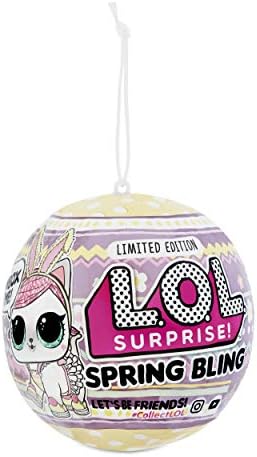 L.O.L. Surprise! Spring Bling Limited Edition Pet with 7 Surprises, Multicolor, (Model: 570424)
