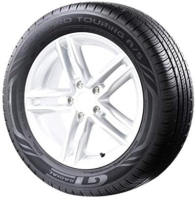 GT Radial Champiro Touring A/S 215/60R16 95H | Passenger Touring All Season Traction 95H Rated Standard Load Radial Construction Black Sidewall Tire