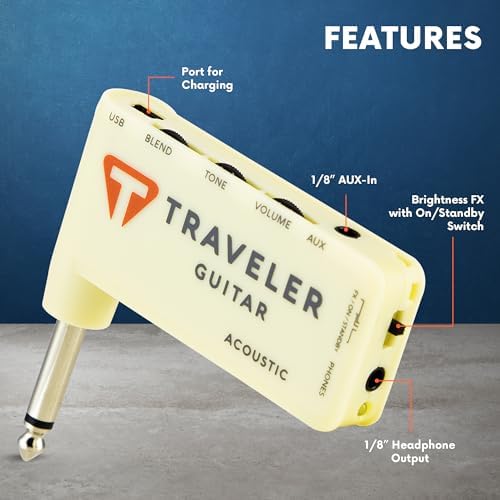 Traveler Guitar TGA-1A Acoustic Guitar Headphone Amplifier