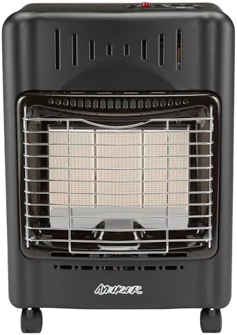 Avenger Portable Outdoor Propane Cabinet Heater – 18,000 BTU Radiant Gas Heater with Tip-Over & ODS Safety Shut-Off - Model # 22BF-A00