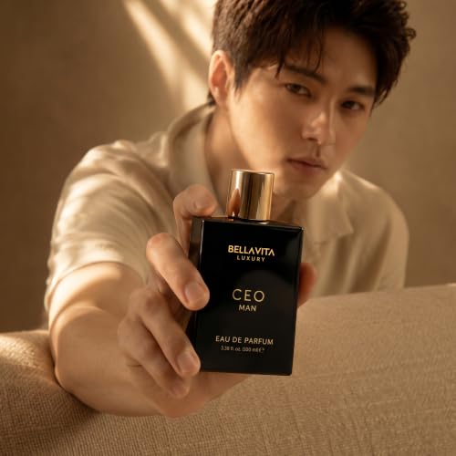 Bellavita Luxury CEO MAN Eau de Parfum | 100 ml (3.4 fl.oz.) | Perfume for Men | Mandarin, Lemon, Lavender