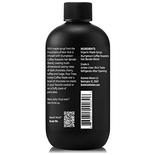 Trees Knees Spicy Maple Syrup, 11.5oz Grade A Organic Maple Syrup | Grade A Organic Maple Syrup - Habanero Infused - Made in the USA - Chicken, Bacon, Waffles & Breakfast Sandwiches