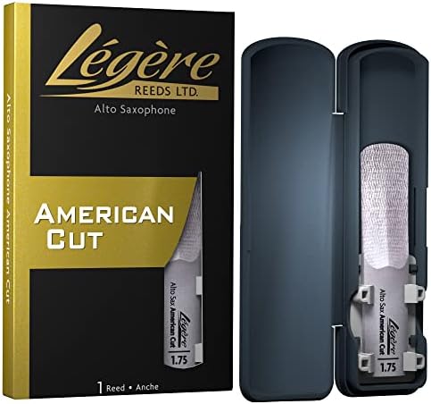 Légère Reeds - Alto Saxophone Reed, American Cut, Strength 2.50 (ASA2.50) - Premium Synthetic Woodwind Reed