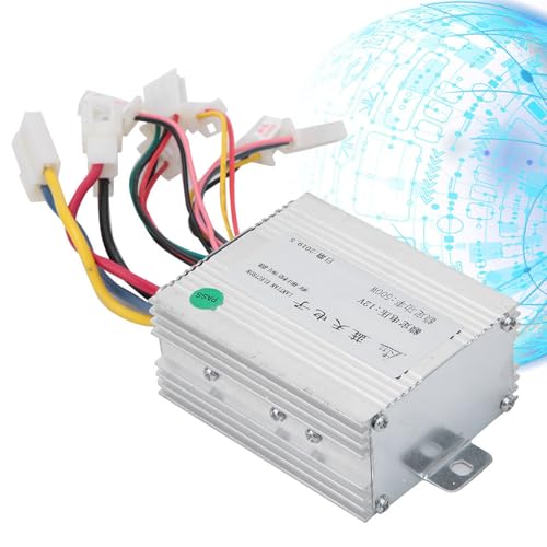 DC Motor Speed Controller,12V 500W Brush Motor Speed Controller for e-Bike Electro-Tricycle Scooter and Other Electric Vehicles