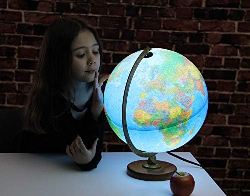 Replogle(R) Livingston Illuminated Globe, 12in. Diameter