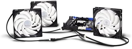 SilverStone Technology SST-CPF02-USA PWM Fan Splitter One to Three in Black Sleeved Design CPF02-USA