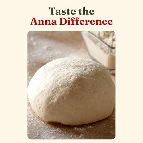 Cento Anna Napoletana Tipo "00" Extra Fine Unbleached Flour, 11 Pound | Unbleached Soft Wheat Flour Grown and Milled in Italy, Naples-Style