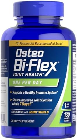 Osteo Bi-Flex One Per Day Vitamin D Supplement, 30 Coated Tablets | Improve Joint Function, Support Bone and Immune Health