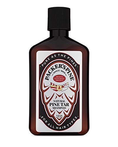 Packer's Pine Tar Shampoo for Men | Soothing Cleanser for Dry, Itchy & Flaky Scalp | Helps Dandruff, Psoriasis & Seborrheic Dermatitis | USA Made, Paraben & Sulfate Free (Pack of 1)