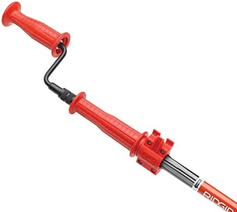 RIDGID 46683 K-1 Combination Auger with C-Style Cutter Head, Telescoping Drain Auger to Remove Drain Clogs in Sinks and Urinals