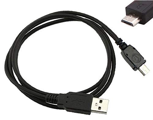 UpBright USB 5VDC Charging Cable Power Cord Compatible with Hyper Tough 800 1000 1200 Lumens Task 800L 20633 LED Flashlight HT 9978 9977 HT9978