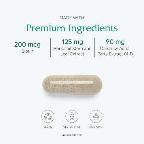 Vitanica Luminous - Hair, Skin & Nail Support Supplement - Nutritional Supplement for Women with Magnesium & Selenium - Vegan Antioxidant Supplement - Consumer Line - 60 Capsules