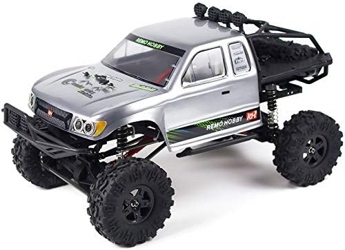Cheerwing 1:10 Scale Rock Crawler 4WD Off-Road Remote Control Truck | 2.4Ghz, Brushed Motor, Waterproof ESC, 20-25km/h Speed, .2V 2500mAh