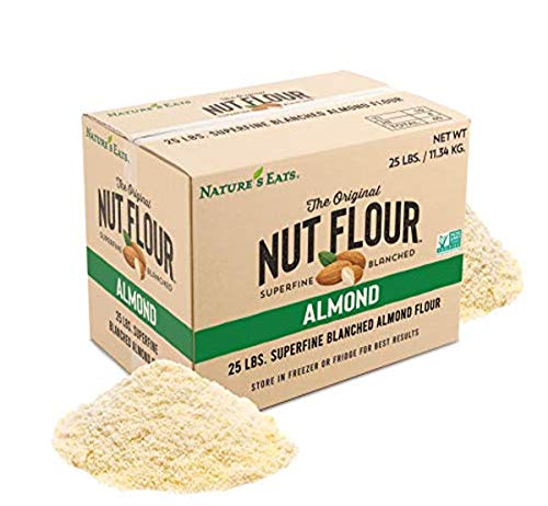 Nature’s Eats Superfine Almond Flour - Finely Sifted, Blanched Gluten Free Nut Flour for Bread, Pancake Mix, Muffins