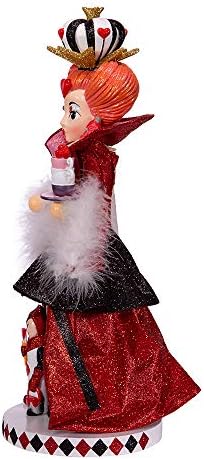 Kurt S. Adler 17.5-Inch Hollywood Queen of Hearts Nutcracker
