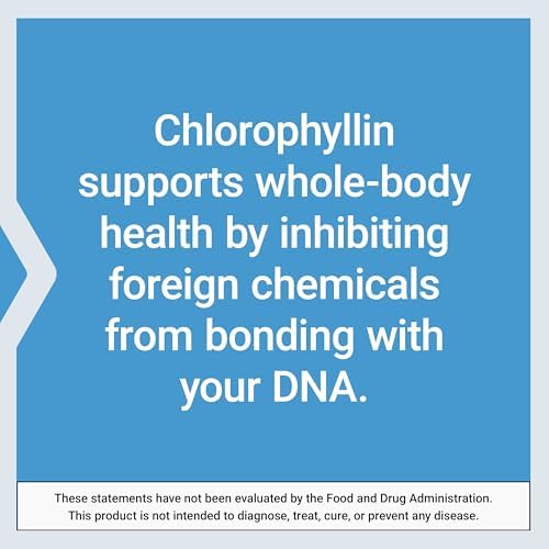 Life Extension Chlorophyllin, antioxidant & DNA Health Support, Gluten-Free, Non-GMO, Vegetarian