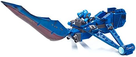 Mega Bloks Halo Blue Series Banshee