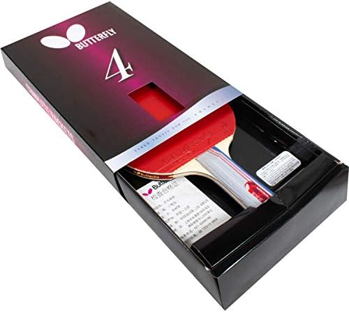 Butterfly 401 Table Tennis Racket Set - 1 Ping Pong Paddle – 1 Ping Pong Paddle Case - ITTF Approved Table Tennis Paddle - Ships in Ping Pong