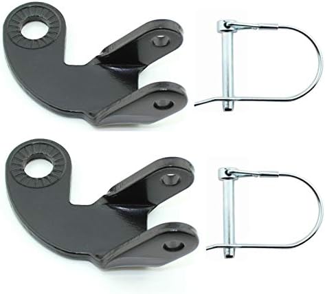 2 Set Bike Trailer Hitch Bicycle Stainless Steel 12.2MM-Hitch Coupler Compatible with Burley Trailers Adapter Replacement Connector to Pets Stroller