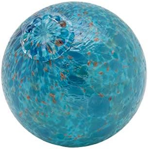 Totally Blown Glassworks Pond Float. Handmade Blown Glass, Garden Gazing Ball, Table Centerpiece