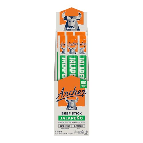 Archer Jerky Beef Sticks, Original, Grass-Fed, Gluten Free - 1 Oz, 18 Pack