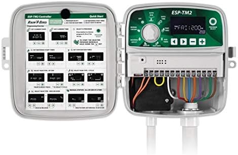 Rain Bird ESP-TM2 8 Station WiFi Ready Indoor/Outdoor Controller | TM2-8